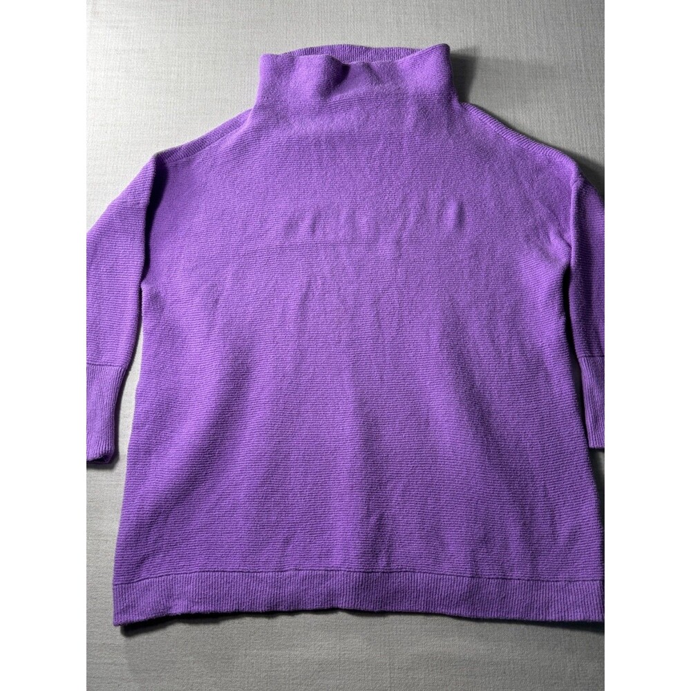 Free People Women's Ottoman Slouchy Tunic Sweater Lavender Purple Size Small